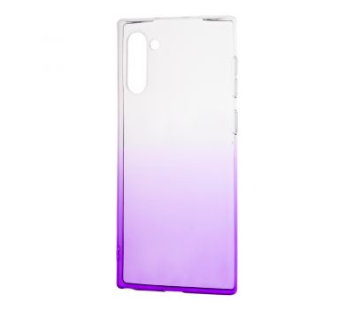 Чохол для Samsung Galaxy Note 10 (N970) Gradient Design біло-фіолетовий