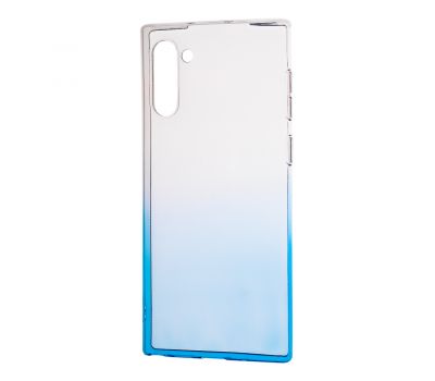 Чохол для Samsung Galaxy Note 10 (N970) Gradient Design біло-бірюзовий