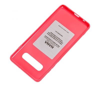 Чохол для Samsung Galaxy S10+ (G975) Molan Cano глянець рожевий 1390769