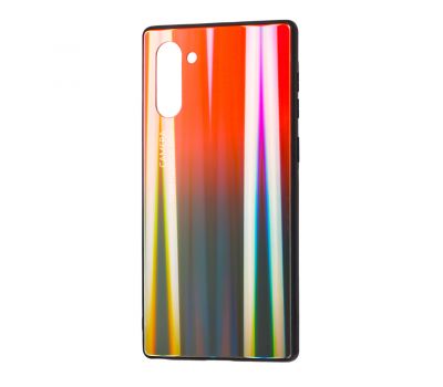 Чохол для Samsung Galaxy Note 10 (N970) Gradient glass червоний