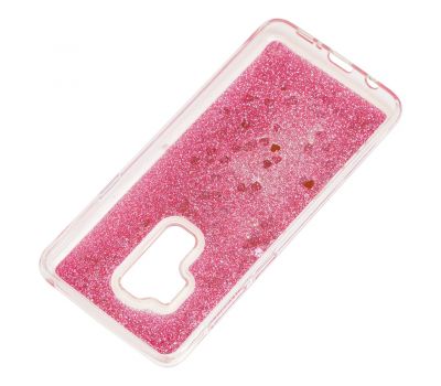 Чохол для Samsung Galaxy S9+ (G965) Блиск вода "дельфін рожевий" 1391505