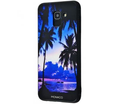 Чохол для Samsung Galaxy A6 2018 (A600) Monaco "захід сонця на березі"