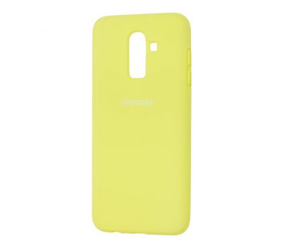 Чохол для Samsung Galaxy J8 (J810) Silicone Full жовтий 1392969
