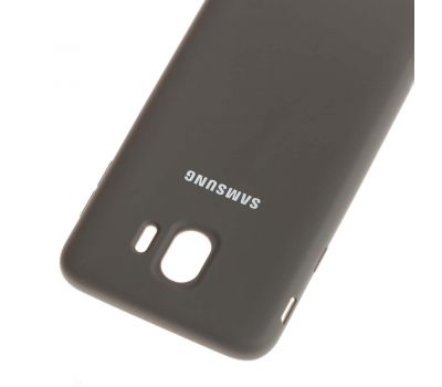 Чохол для Samsung Galaxy J4 2018 (J400) Silicone cover сірий 1392222