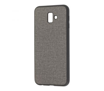 Чохол для Samsung Galaxy J6+ 2018 (J610) Hard Textile сірий 1392888