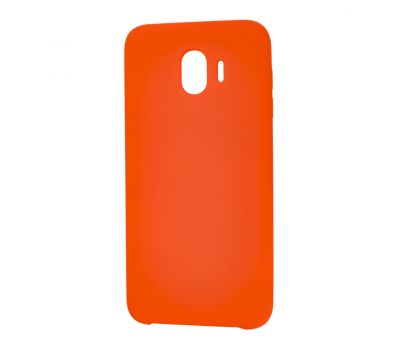 Чохол для Samsung Galaxy J4 2018 (J400) Silicone помаранчевий