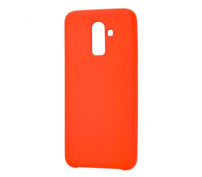 Чохол для Samsung Galaxy J8 (J810) Silicone помаранчевий 1392987