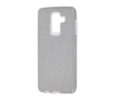 Чохол для Samsung Galaxy J8 (J810) Shining Glitter з блискітками сріблястий 1393526