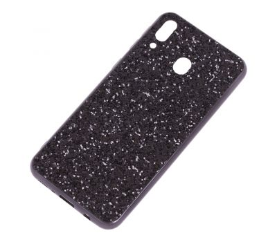 Чохол для Samsung Galaxy M20 (M205) Shining sparkles з блискітками чорний 1393588