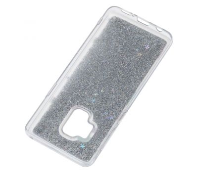 Чохол для Samsung Galaxy S9 (G960) Блиск вода сріблястий "єдиноріг" 1393451
