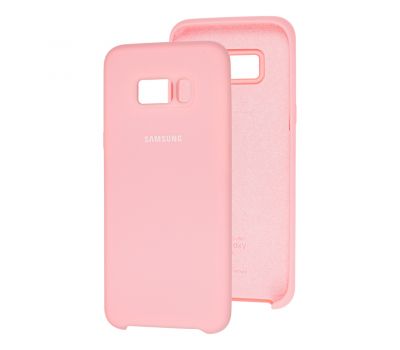 Чохол для Samsung Galaxy S8 Plus (G955) Silky Soft Touch світло рожевий 1393374