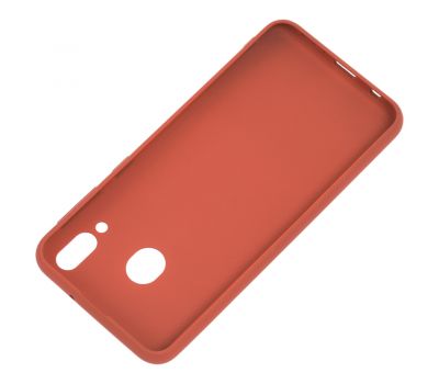 Чохол для Samsung Galaxy M20 (M205) Carbon червоний 1393016