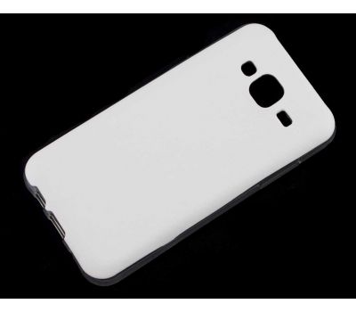 Силіконовий чохол під шкіру Samsung Galaxy J1 Duos SM-J100 білий