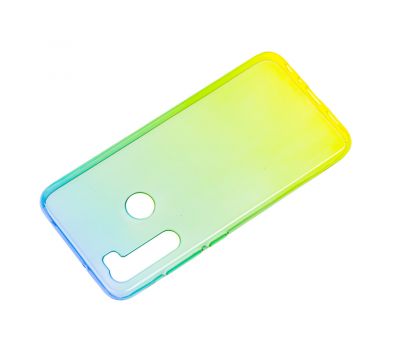 Чохол для Xiaomi  Redmi Note 8 Gradient Design жовто-зелений 1396144