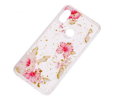 Чохол для Xiaomi Redmi Note 6 Pro Flowers Confetti "китайська троянда" 1397827