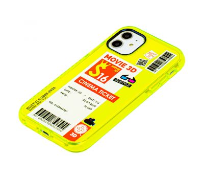 Чохол для iPhone 11 Acid Yellow cinema ticket 1409871