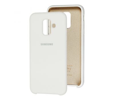 Чохол для Samsung Galaxy A6 2018 (A600) Silky Soft Touch білий