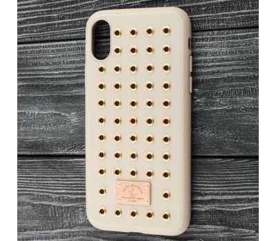 Чохол для iPhone X / Xs Polo Maverick (Leather) білий 1433717