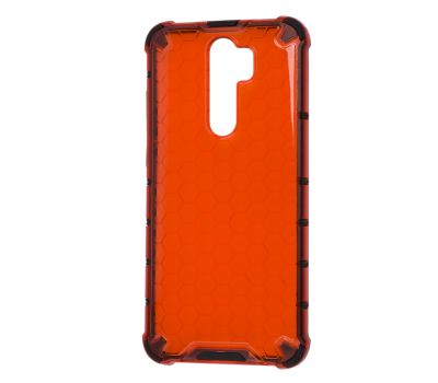 Чохол для Xiaomi Redmi Note 8 Pro Transformer Honeycomb ударостійкий червоний