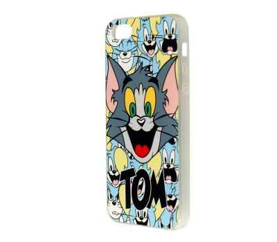 Чохол Tom & Jerry для iPhone 5 блакитний 1446950