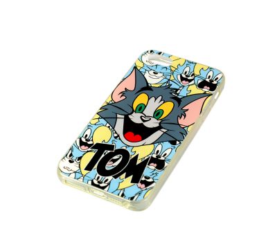 Чохол Tom & Jerry для iPhone 5 блакитний 1446951