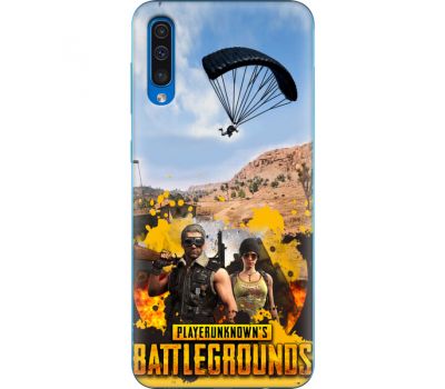 Силіконовий чохол Remax Samsung A505 Galaxy A50 Pubg parachute