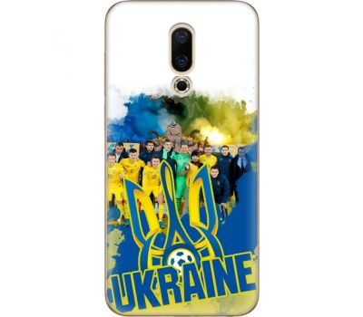Силіконовий чохол Remax Meizu 16X Ukraine national team