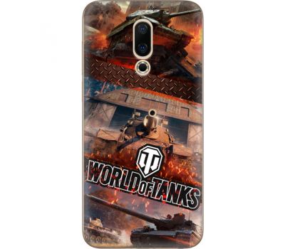 Силіконовий чохол Remax Meizu 16X World Of Tanks