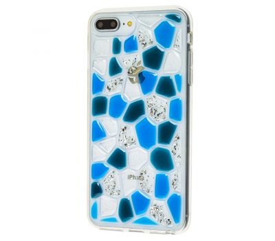 Чохол для iPhone 6 Plus / 7 Plus / 8 Plus Colour stones синій