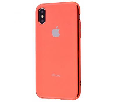 Чохол для iPhone Xs Max Silicone рожевий 1449183