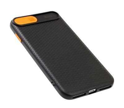 Чохол для iPhone 7 Plus/8 Plus Safety camera чорний/оранжевий 1455882