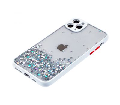 Чохол для iPhone 11 Pro Glitter Bling білий 1456913