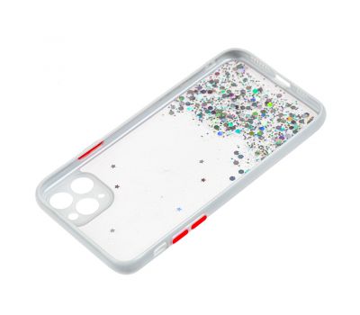 Чохол для iPhone 11 Pro Glitter Bling білий 1456914