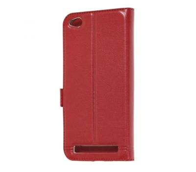Чохол книжка для Xiaomi Redmi 5a Momax із двома вікнами червоний 1459575
