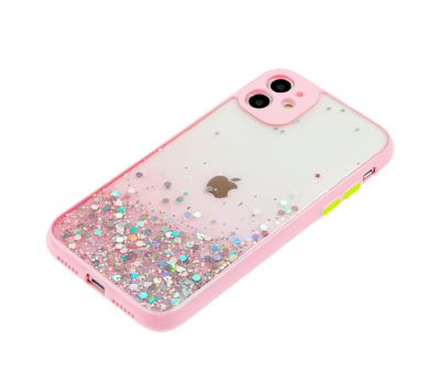 Чохол для iPhone 11 Glitter Bling рожевий 1463904