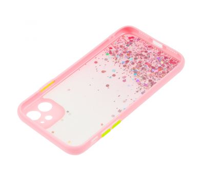 Чохол для iPhone 11 Glitter Bling рожевий 1463905