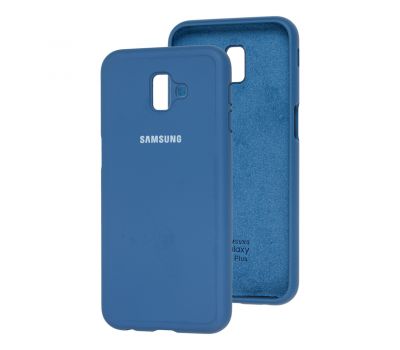 Чохол для Samsung Galaxy J6+ 2018 (J610) Silicone Full синій