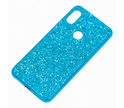 Чохол для Xiaomi Redmi Note 6 Pro Shining sparkles з блискітками синій 1465022