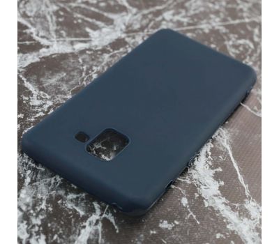 Чохол для Samsung Galaxy A8+ 2018 (A730) Soft case синій 1466479