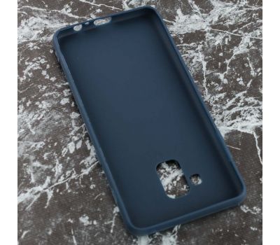 Чохол для Samsung Galaxy A8+ 2018 (A730) Soft case синій 1466480