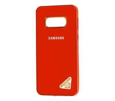 Чохол для Samsung Galaxy S10e (G970) Silicone case (TPU) червоний