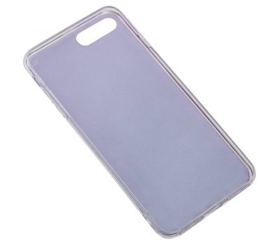 Чохол для iPhone 7 Plus / 8 Plus блискітки + popsocket "світло фіолетовий" 1475469