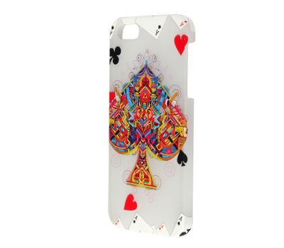 Накладка для iPhone 5 Poker Soft Touch карти 1475354