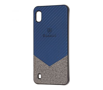 Чохол для Samsung Galaxy A10 (A105) Baseus color textile синій