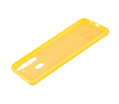 Чохол для Samsung Galaxy A21 (A215) Silicone Full жовтий 1486738