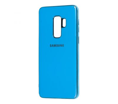 Чохол для Samsung Galaxy S9+ (G965) Silicone case (TPU) блакитний