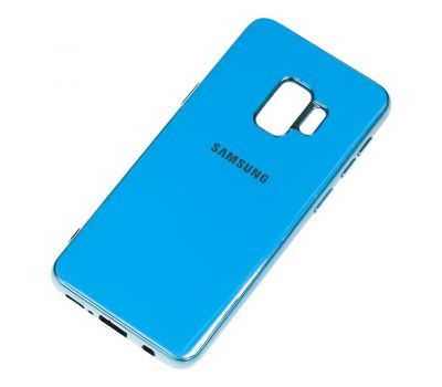 Чохол Samsung Galaxy S9 (G960) Silicone case (TPU) блакитний 1487358