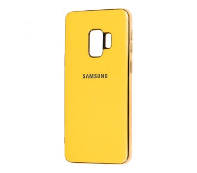 Чохол Samsung Galaxy S9 (G960) Silicone case (TPU) жовтий