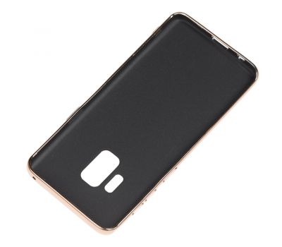 Чохол Samsung Galaxy S9 (G960) Silicone case (TPU) рожево-золотистий 1487368