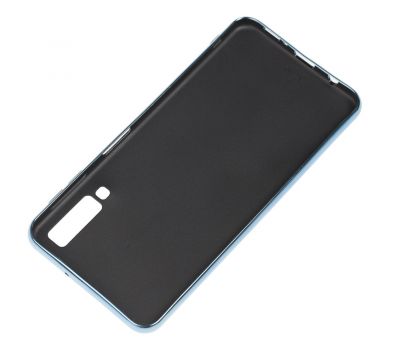 Чохол для Samsung Galaxy A7 2018 (A750) Silicone case (TPU) блакитний 1487041